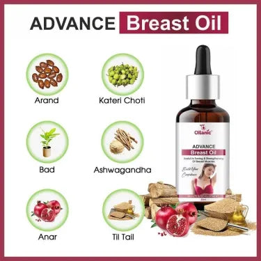Set avansat de uleiuri pentru creșterea sânilor (Cumpărați 1, primiți 1 gratuit 🤫🔒)