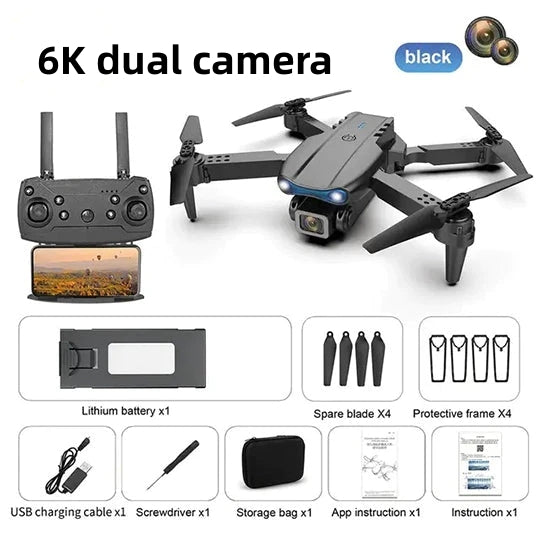 Cea mai recentă dronă cu cameră duală 6K UHD