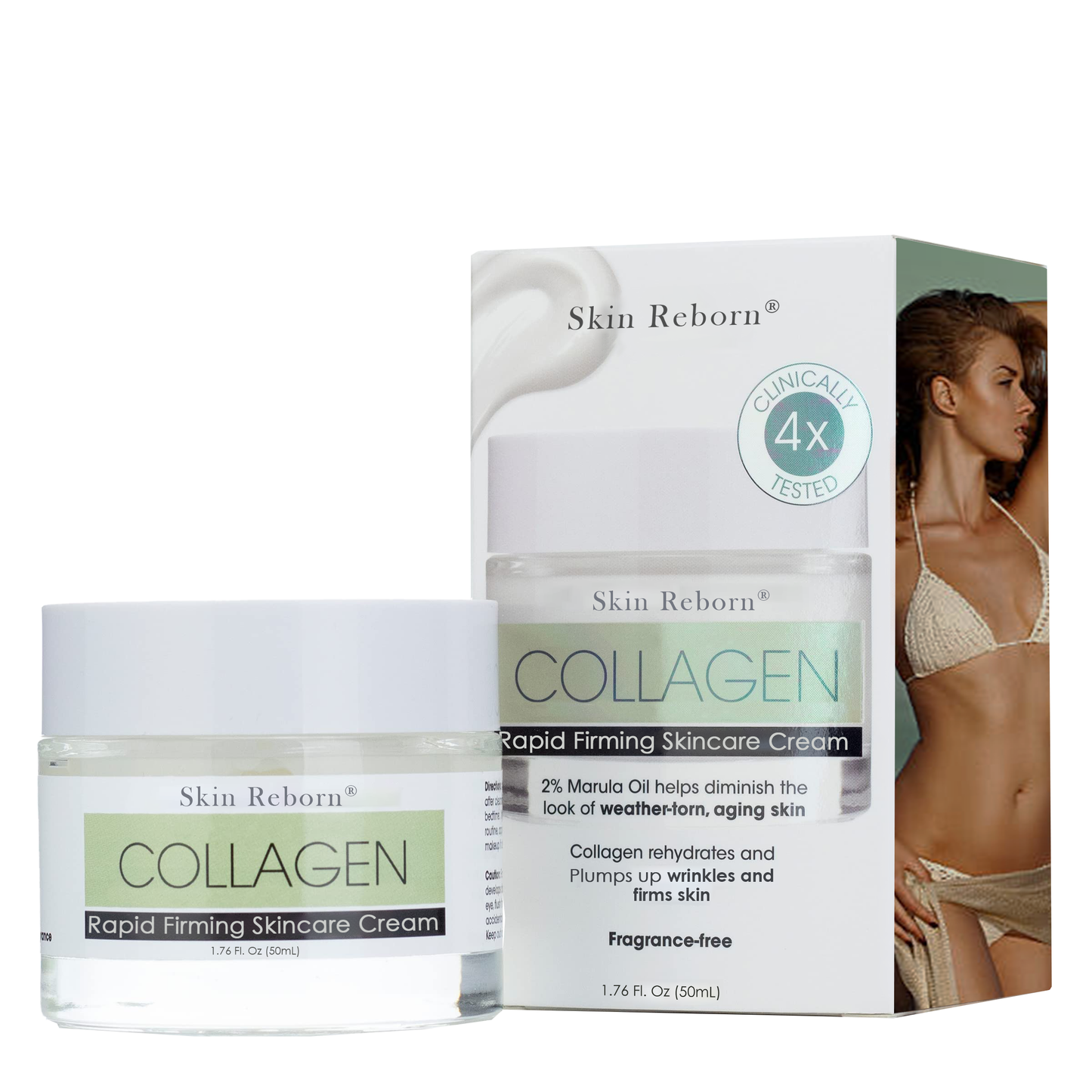 Reborn Skin® Collagen Boost cremă de strângere și lifting rapidă